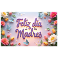 thumbnail image 2 of Floral Design Happy Mother's Day Butterfly Banner Spring Theme for Celebrations Home Decoration Gift, 2 of 5