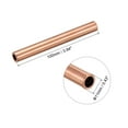 thumbnail image 2 of Uxcell 11mm OD 1.5mm Wall Thickness 100mm Length Copper Round Tube, 2 of 5