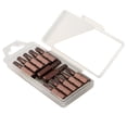 thumbnail image 2 of 12Pcs Hex Shank Magnetic Five-Point for Torx Screwdriver Bits with Hole 25mm Ts25, 2 of 9