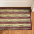 thumbnail image 2 of Homespice Madrid 20x30" Red Braided Doormat, Washable Rug for Kitchen, Entryway, Bathroom, 2 of 3