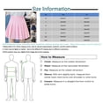 CIENVNSTG Pleated Skirts For Women High Waisted Skort Basic Mini Skirt ...