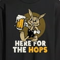 thumbnail image 3 of Instant Message - Here For The Hops - Men's Long Sleeve T-Shirt, 3 of 6