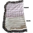 thumbnail image 1 of Luxurious Plush Pet Blanket, Pink Plaid - Size 0.5, 1 of 1