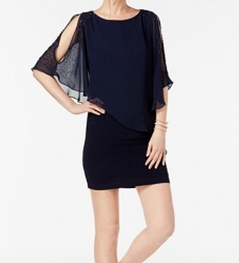 chiffon popover dress