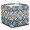 Multicolor 2, variant on CURLYOOT Modern Boho Cube Storage Bin, 13 x 13 x 13 Storage Cube Bins for Organizing, Abstract Fabric Foldable Closet Baskets with Handles for Closet, Shelves, Clothes