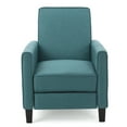 thumbnail image 6 of Noble House Arden Standard Fabric Push Back Recliner, Blue, 6 of 7