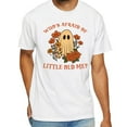 thumbnail image 2 of Who's Afraid of Little Old Me T-Shirt – Funny Ghost Halloween Tee, Cute Spooky Shirt, 2 of 5