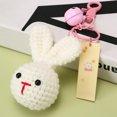 thumbnail image 1 of Sunny Doll Potato Pendant Wool Handmade Crochet Keychain Cute Crochet Finished Handmade Pendant Jewelry Gift Box Gift, 1 of 6