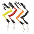 thumbnail image 4 of Greeniant Accesorio de fijación de cuerda de remo de canoa, palas simples antipérdida, cuerdas de resorte, accesorios de fijación flexibles, herramienta Deportes acuáticos Amarillo Greeniant OD019461-01, 4 of 6
