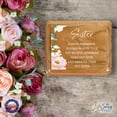 thumbnail image 3 of Modern Keepsake Box Inspirational Quotes for Sister 3.5x3 Sister, 3 of 22