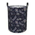 Cauagu Wildflowers And Dragonflies for Laundry Basket,Collapsible