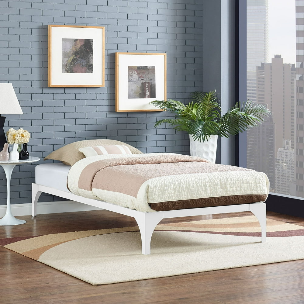 Modway Ollie Steel Platform Bed Frame, Multiple Sizes and Colors