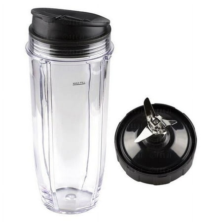 Ninja Nutri Ninja Jumbo Multi-Serve 32 oz Blender Pitcher with Sip & Seal Lid and Extractor Blade