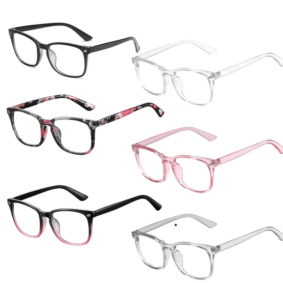 GJX blue light glasses,High-Definition Comfortable LensesReading Glasses for Men and Women,Stylish and Elegant Design computer glasses