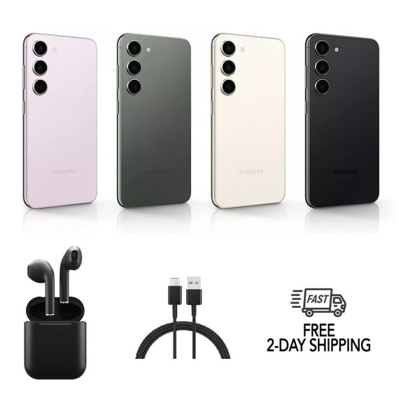 Restored Unlocked Samsung Galaxy S23 Cell Phone 5G S911U 128GB 8GB RAM with High Resolution Lenses, Lavender, 6.1 in