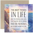 thumbnail image 1 of Tarjeta de felicitación Old English Company Best Things In Life, 1 of 7