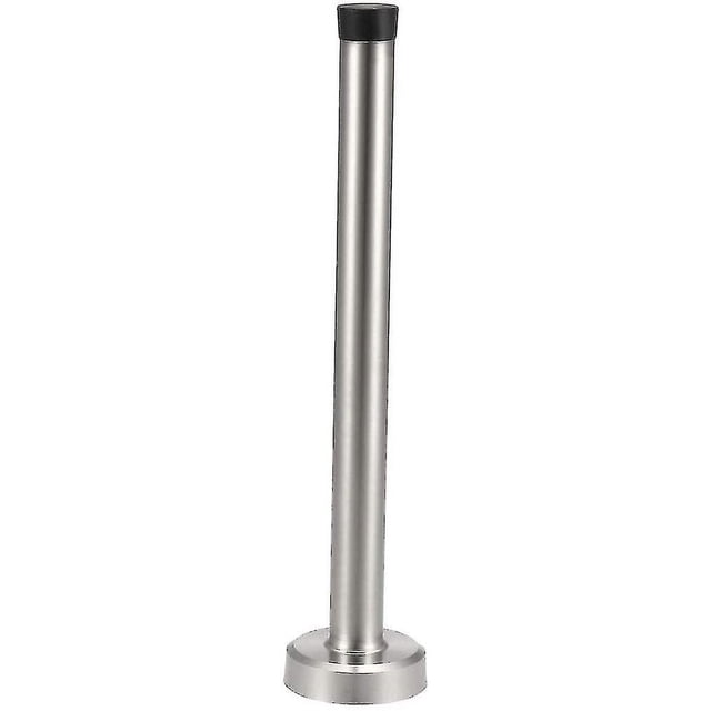 Tope de puerta de acero inoxidable, tope de goma montado en la pared, 200 mm de alto, tope de puerta resistente