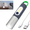 thumbnail image 4 of Led Flashlight Rechargeable Flashlight, 4 Modes, Pocket Led Rechargeable Tactical Laser Flashlights, 4 of 5