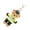 Green, variant on Unique Policeman Bear Keychain Novelty Polices Bear Pendant Keyring Plush Sturdy Fashion Decoration for All Ages