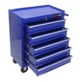 thumbnail image 5 of Tool Chest with 5 Lockable Drawer Tool Box Organizers and Storage Multifunctional Tool Cart with Wheels Tool Storage Organizer Cabinet for Garage, Warehouse, Repair Shop, 5 of 7