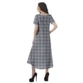 thumbnail image 3 of Moomaya Robes d'Été pour Femmes Imprimées Grande Taille en Coton Flex Robes pour Dames, 3 of 4