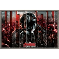 Marvel Cinematic Universe - Avengers - Age of Ultron - Ultron Wall Poster, 22.375" x 34", Framed