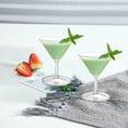 thumbnail image 3 of 12Pcs Martini Cocktail Glasses,Plastic Party Champagne Cups,Perfect for Outdoor Parties,Weddings,Picnics,Stackable,Reusable, 3 of 5