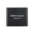 thumbnail image 1 of Disidente SPDIF Toslink Digital Optical Splitter 1x3 Adaptador Splitter óptico de 1 a 3 con adaptador de corriente Abanopi Disidente, 1 of 6