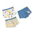 thumbnail image 3 of SILVERCELL Little Boys Soft Cotton Briefs Toddler Kids Antibacterial Underpants Various Cute Patterns 3Pack,Size:3-4T 5-6T 7-8T 9-10T 10-11T, 3 of 4