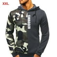 thumbnail image 1 of fastboy Hommes Automne Sweat à Capuche Camouflage Imprimé Pull à Manches Longues, 1 of 6