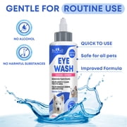 Dog & Cat Eye Care Drops – Helps Clean Eyes, Rinse Away Irritants, Reduce Tear Stains & Support Moisture Comfort – Gentle Eye Wash for Pets