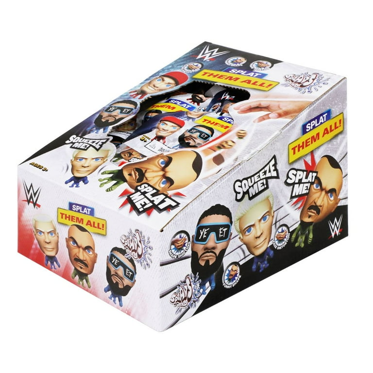pack) WWE: Mini Splats Collect The 12 Different Wrestlers - Main Image