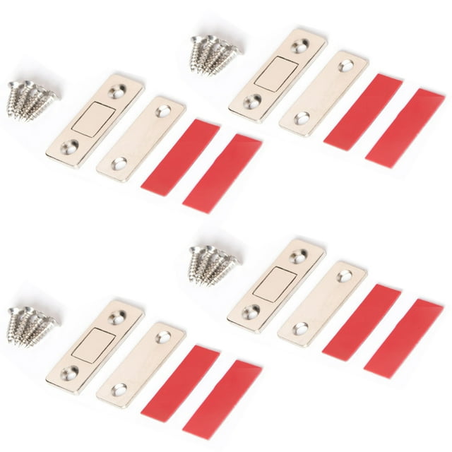 Latch Door Magnet Door Catch Closer For Kitchen Closet Door Closing Strong Magnetic Home Supply 4PCS Kitchen Door Closer