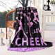 thumbnail image 5 of LHSHID Cheerleader Blanket Cheerleading Gifts for Girls Teens Women Cheer Gifts for Cheerleaders Soft Lightweight Throw Blanket 40x50in, 5 of 6