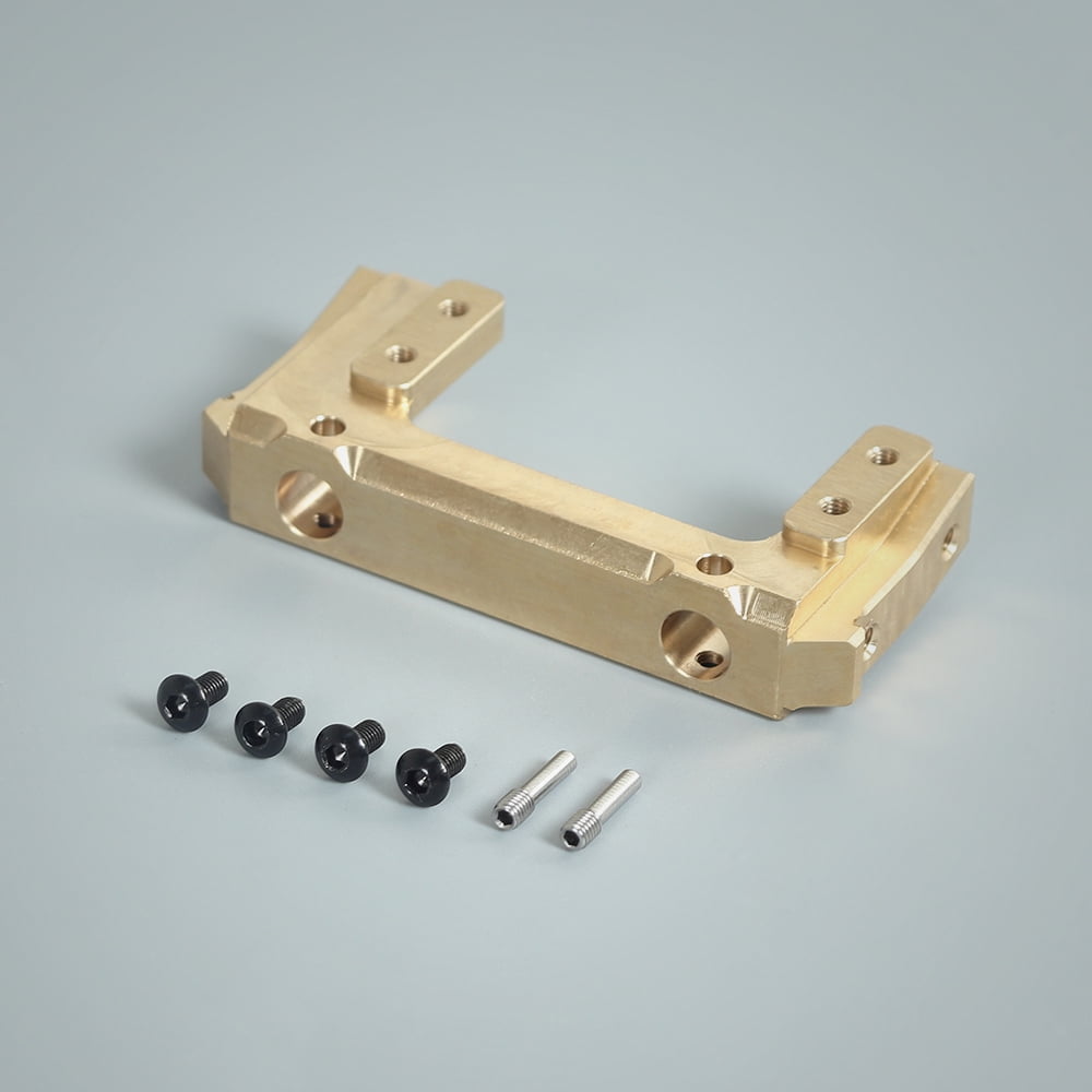 Brass Front Bumper Mount Servo Stand For 1//10 RC Car Axial SCX10 II 90046 90047
