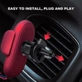 thumbnail image 6 of Car Wireless Charger Phone Holder, Cute Cell Phone Mount w/ Qi 10W Fast Charging Smart Sensor Auto-Clamping Phone Holder Car Air Vent Stand, 6 of 12