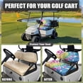 thumbnail image 5 of Uorisanigo Rainbow Tie Dye Golf Seat Cushion Cover Decoration Golf Cart Seat Covers Funny Club Car Seats Covers Machine Washable Easy to Clean, 5 of 7