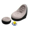 thumbnail image 1 of Abbracc Inflatable Lounge Chair with Foot Stool Couch for Bedroom Backyard Farmhouse Coffee, 1 of 9