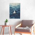 thumbnail image 6 of 16x24 inch Oil Paintings On Canvas Abstract Ocean & Ship,Man Cave,Club,Bar,Bedroom Picture Wall Decor,Exquisite Ocean & Ship Art Decor Canvas Poster,Gift For Abstract Art Lovers,Bathroom,Bar, 6 of 6