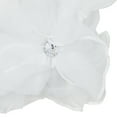thumbnail image 2 of Offray White Large Sheer With Gem Center Flower Embellishment, 1 Each, 2 of 10