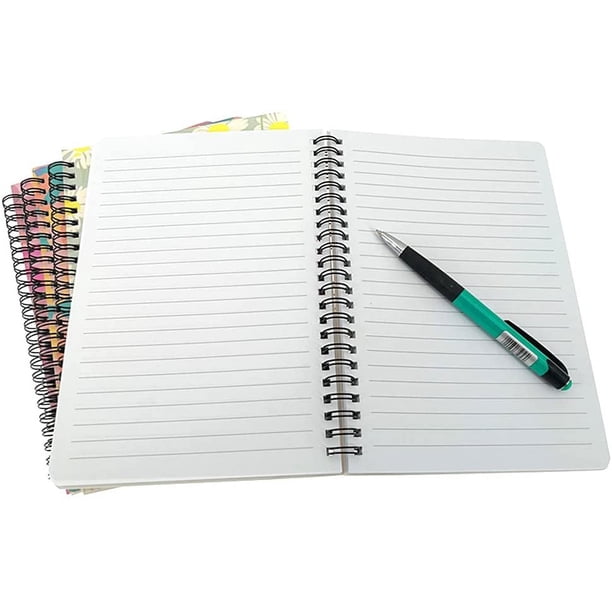 Cuaderno En Espiral A5 Con Forro De Diario, Bloc De Notas De Tapa Dura, 80 Hojas, Encuadernado Con Alambre, Cuaderno De Presupuesto Para Oficina, Escuela, Hogar