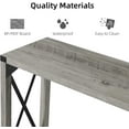 thumbnail image 5 of Console Table with 2 Drawers, 2 Tier Wood Entryway Table Accent Sofa Table with Storage Shelf, 5 of 9