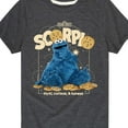 thumbnail image 3 of Sesame Street - Scorpio Cookie Monster - Toddler and Youth Short Sleeve Graphic T-Shirt, 3 of 5