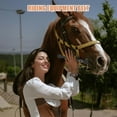 thumbnail image 3 of FOMIYES 2Ud Para Western En Cuero PU Negro Ideales Para Cabalgatas Y Competencias Ecuestres, 3 of 8