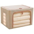 thumbnail image 1 of Awdeni Boîte de Rangement Pliable en Coton et Lin 24L, 1 of 1