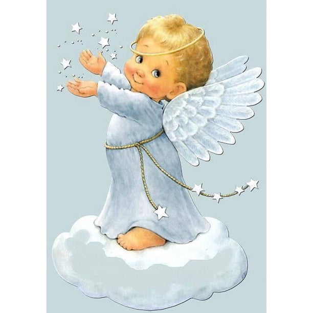 Taladro Diamante Pintura (DE8572) 5D DIY Completo Ángel Bordado Mosaico Kits (hg959) 40x50cm FLhrweasw Nuevo