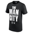 thumbnail image 2 of Men's Black Becky Lynch WWE x Manchester City The Man City T-Shirt, 2 of 3