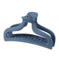 thumbnail image 1 of 1 pieza de pinzas de plástico para el cabello, pinzas para el cabello, pasadores para el cabello para mujeres, 3.78''x1.85''x1.42'', azul, 1 of 7