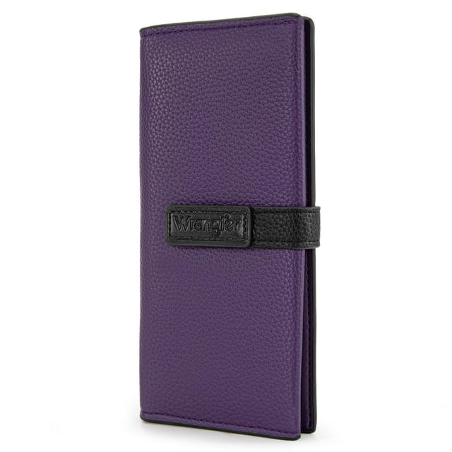 Billetera Montana West X Wrangler Slim RFID con bloqueo, tipo bifold
