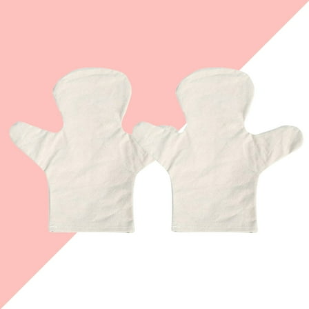WHAMVOX Kindergarten Cartoon Children's Handmade Creative DIY Painted Puppet Material Package with 2pcs White Canvas Finger Puppets